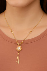 Zircon Pendant-351 (White)